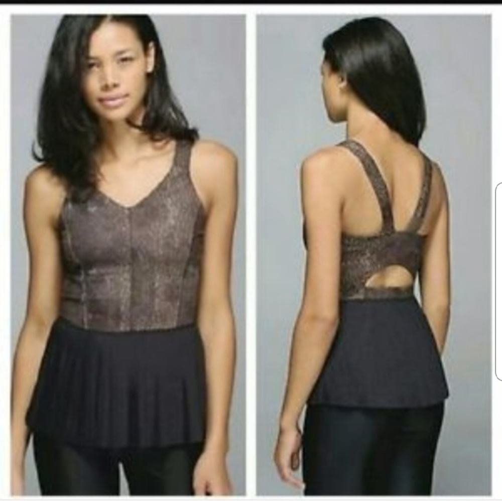 Lululemon City Golden Goddess Cashew Tank